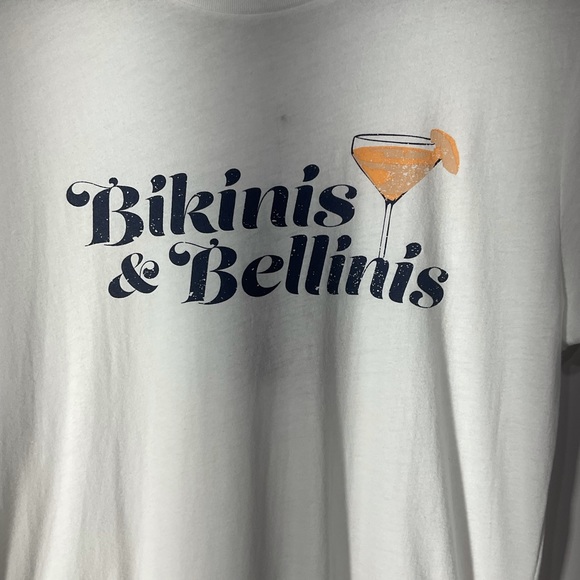 Wildfox NWT’s t-shirt; ‘Bikinis & Bellinis, Size Small - Picture 5 of 10